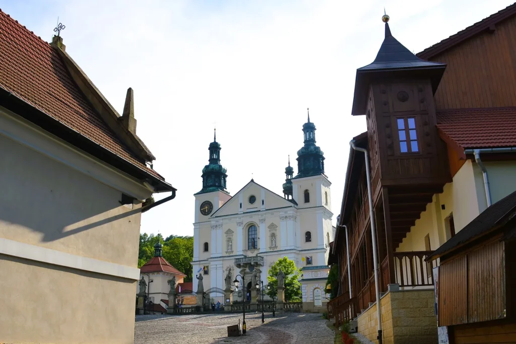 The sanctuary and historic buildings at Kalwaria Zebrzydowska